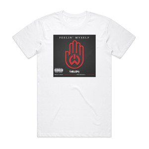 william Feelin Myself Album Cover T-Shirt White