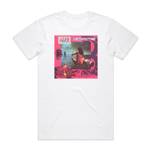 Wax American English Album Cover T-Shirt White Wax American English Album Cover T-Shirt White