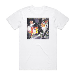 Wishbone Ash No Smoke Without Fire Album Cover T-Shirt White Wishbone Ash No Smoke Without Fire Album Cover T-Shirt White