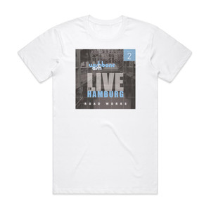 Wishbone Ash Road Works Volume 2 Live In Hamburg Album Cover T-Shirt White Wishbone Ash Road Works Volume 2 Live In Hamburg Album Cover T-Shirt White