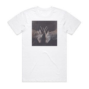 White Moth Black Butterfly Atone Album Cover T-Shirt White White Moth Black Butterfly Atone Album Cover T-Shirt White