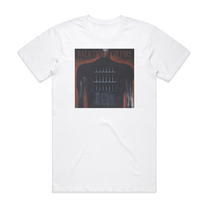 Walk Through Fire Vr Avgrund Album Cover T-Shirt White Walk Through Fire Vr Avgrund Album Cover T-Shirt White