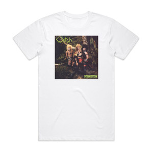 Witch Damnation Album Cover T-Shirt White Witch Damnation Album Cover T-Shirt White