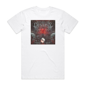Wings of Destiny Kings Of Terror Album Cover T-Shirt White Wings of Destiny Kings Of Terror Album Cover T-Shirt White