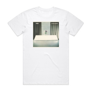Wire Chairs Missing Album Cover T-Shirt White Wire Chairs Missing Album Cover T-Shirt White