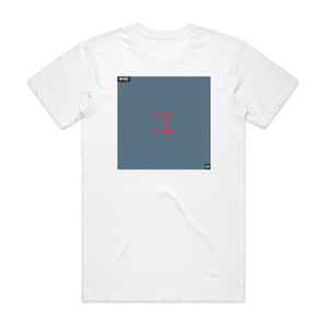 Wire Read Burn 01 Album Cover T-Shirt White Wire Read Burn 01 Album Cover T-Shirt White