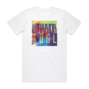 Warrior Soul The Space Age Playboys Album Cover T-Shirt White Warrior Soul The Space Age Playboys Album Cover T-Shirt White