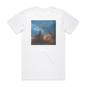 Wills Dissolve The Heavens Are Not On Fire Album Cover T-Shirt White Wills Dissolve The Heavens Are Not On Fire Album Cover T-Shirt White