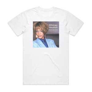 Whitney Houston Heartbreak Hotel Album Cover T-Shirt White Whitney Houston Heartbreak Hotel Album Cover T-Shirt White