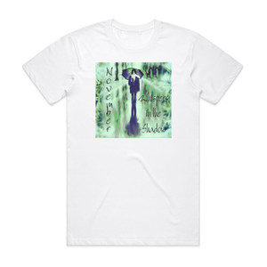 Whispers in the Shadow November Album Cover T-Shirt White Whispers in the Shadow November Album Cover T-Shirt White