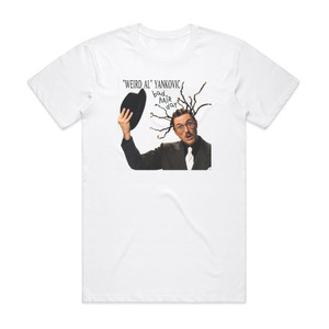 Weird Al Yankovic Bad Hair Day Album Cover T-Shirt White Weird Al Yankovic Bad Hair Day Album Cover T-Shirt White