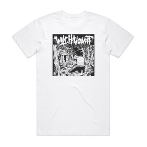 Witch Vomit The Webs Of Horror Album Cover T-Shirt White Witch Vomit The Webs Of Horror Album Cover T-Shirt White