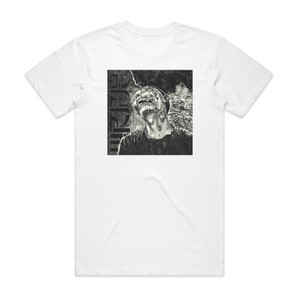 Wormrot Dirge Album Cover T-Shirt White Wormrot Dirge Album Cover T-Shirt White