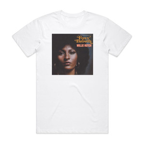 Willie Hutch Foxy Brown Album Cover T-Shirt White Willie Hutch Foxy Brown Album Cover T-Shirt White