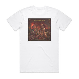 Werewolves What A Time To Be Alive Album Cover T-Shirt White Werewolves What A Time To Be Alive Album Cover T-Shirt White