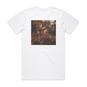 Werewolves The Dead Are Screaming Album Cover T-Shirt White Werewolves The Dead Are Screaming Album Cover T-Shirt White