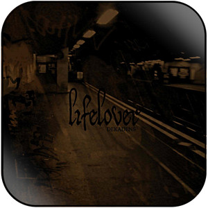 Lifelover Dekadens Album Cover Sticker