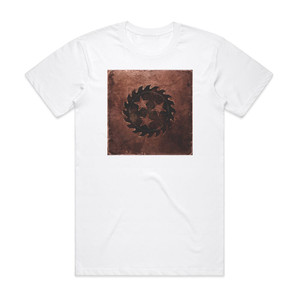 Whitechapel Whitechapel Album Cover T-Shirt White Whitechapel Whitechapel Album Cover T-Shirt White