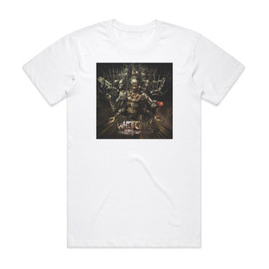 Whitechapel A New Era Of Corruption Album Cover T-Shirt White Whitechapel A New Era Of Corruption Album Cover T-Shirt White