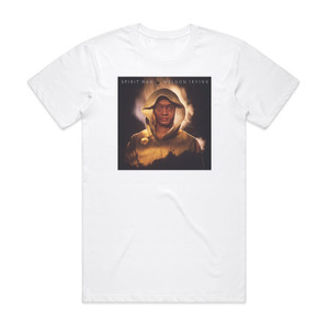 Weldon Irvine Spirit Man Album Cover T-Shirt White Weldon Irvine Spirit Man Album Cover T-Shirt White