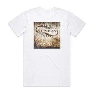 Wingdom Reality Album Cover T-Shirt White Wingdom Reality Album Cover T-Shirt White