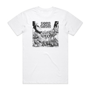 World Eaters Grinding Advance Album Cover T-Shirt White World Eaters Grinding Advance Album Cover T-Shirt White