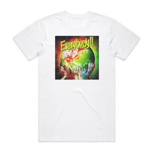 WANIMA Everybody Album Cover T-Shirt White WANIMA Everybody Album Cover T-Shirt White