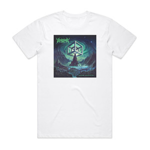 Wizardthrone Hypercube Necrodimensions Album Cover T-Shirt White