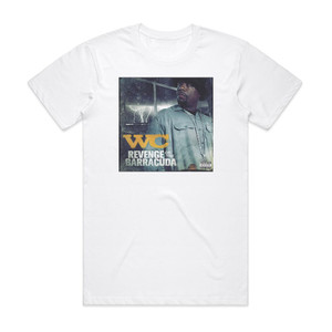 WC Revenge Of The Barracuda Album Cover T-Shirt White WC Revenge Of The Barracuda Album Cover T-Shirt White