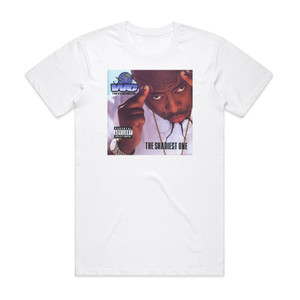 WC The Shadiest One Album Cover T-Shirt White WC The Shadiest One Album Cover T-Shirt White