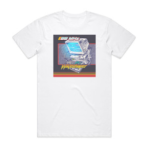 Waveshaper 66 Mhz Album Cover T-Shirt White Waveshaper 66 Mhz Album Cover T-Shirt White