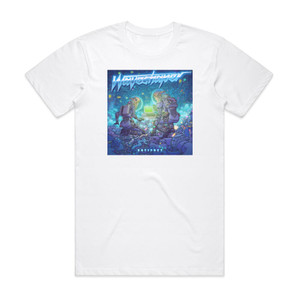 Waveshaper Artifact Album Cover T-Shirt White Waveshaper Artifact Album Cover T-Shirt White