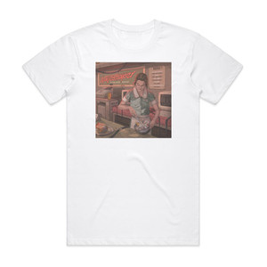 Waveshaper The Disk Hunter Remixed Album Cover T-Shirt White Waveshaper The Disk Hunter Remixed Album Cover T-Shirt White