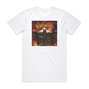 With Dead Hands Rising Expect Hell Album Cover T-Shirt White With Dead Hands Rising Expect Hell Album Cover T-Shirt White