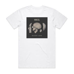 Wheel Resident Human Album Cover T-Shirt White Wheel Resident Human Album Cover T-Shirt White