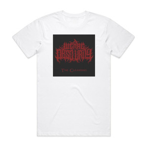 We Are Obscurity The Cleansing Album Cover T-Shirt White We Are Obscurity The Cleansing Album Cover T-Shirt White