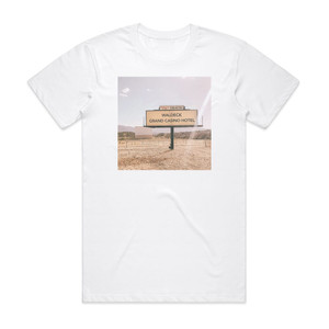 Waldeck Grand Casino Hotel Album Cover T-Shirt White Waldeck Grand Casino Hotel Album Cover T-Shirt White