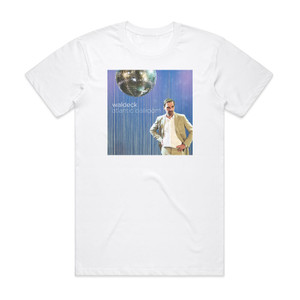 Waldeck Atlantic Ballroom Album Cover T-Shirt White Waldeck Atlantic Ballroom Album Cover T-Shirt White