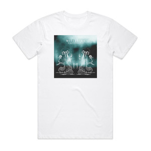 Witchkiss The Austere Curtains Of Our Eyes Album Cover T-Shirt White Witchkiss The Austere Curtains Of Our Eyes Album Cover T-Shirt White