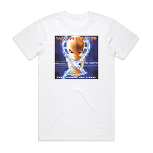 Warrior The Code Of Life Album Cover T-Shirt White Warrior The Code Of Life Album Cover T-Shirt White