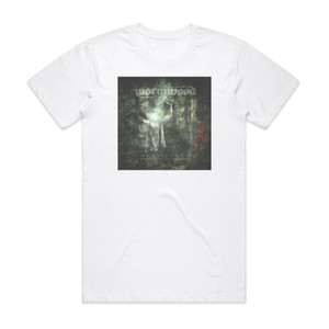 Wormwood Ghostlands Wounds From A Bleeding Earth Album Cover T-Shirt White Wormwood Ghostlands Wounds From A Bleeding Earth Album Cover T-Shirt White