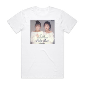 Wink Fairy Tone Album Cover T-Shirt White Wink Fairy Tone Album Cover T-Shirt White
