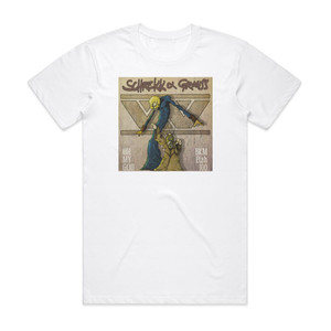 wumpscut Schrekk Grauss Album Cover T-Shirt White wumpscut Schrekk Grauss Album Cover T-Shirt White