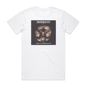 wumpscut Music For A Slaughtering Tribe Album Cover T-Shirt White wumpscut Music For A Slaughtering Tribe Album Cover T-Shirt White