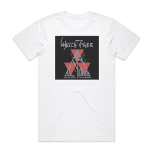 Watchtower Energetic Disassembly Album Cover T-Shirt White Watchtower Energetic Disassembly Album Cover T-Shirt White