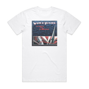 Watchtower Control And Resistance 1 Album Cover T-Shirt White Watchtower Control And Resistance 1 Album Cover T-Shirt White