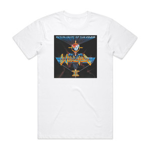 Winger In The Heart Of The Young Album Cover T-Shirt White Winger In The Heart Of The Young Album Cover T-Shirt White