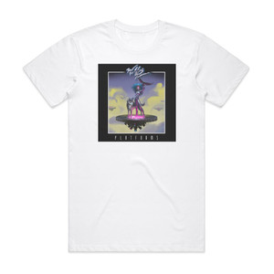 Wolf and Raven Platforms Album Cover T-Shirt White Wolf and Raven Platforms Album Cover T-Shirt White
