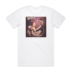 Whitesnake Lovehunter 2 Album Cover T-Shirt White Whitesnake Lovehunter 2 Album Cover T-Shirt White