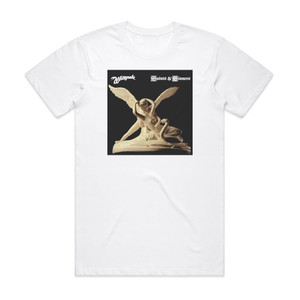 Whitesnake Saints Sinners Album Cover T-Shirt White Whitesnake Saints Sinners Album Cover T-Shirt White